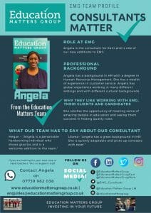 EMG Team Profile - Angela
