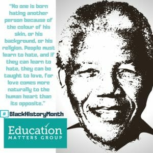 Instagram template EMG - Black History Month - Mandela