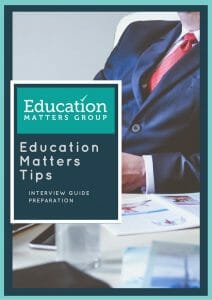 Education Matters - Interview prep guide - opening page