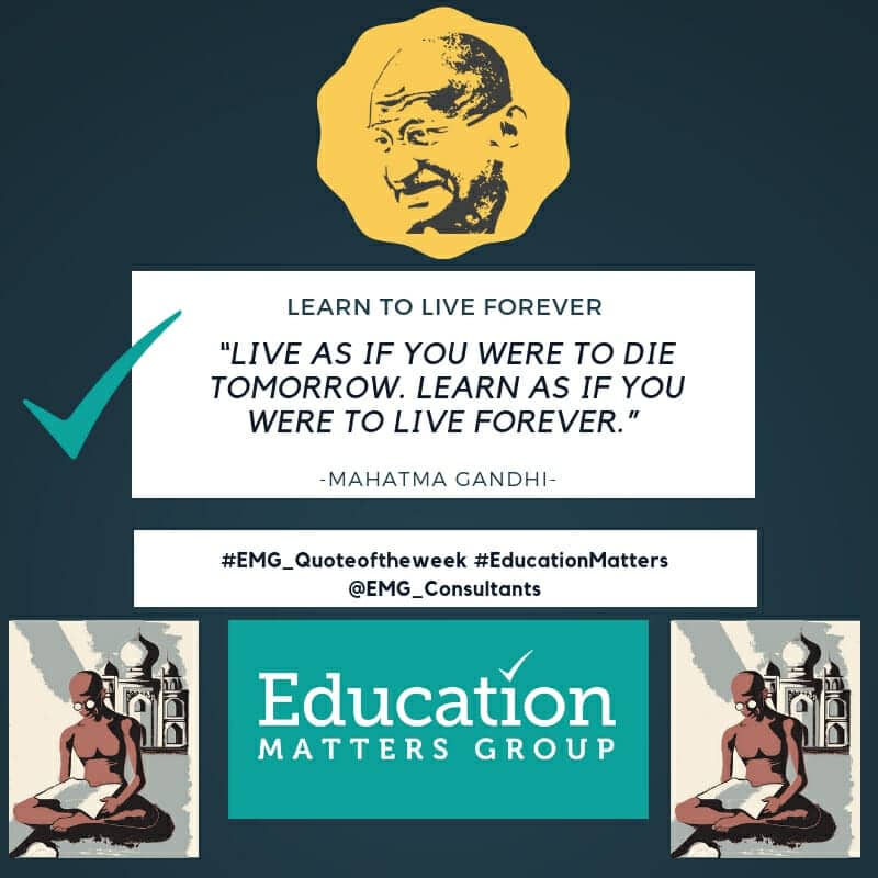 Mahatma Gandhi - Live As If You Were to Die Tomorrow